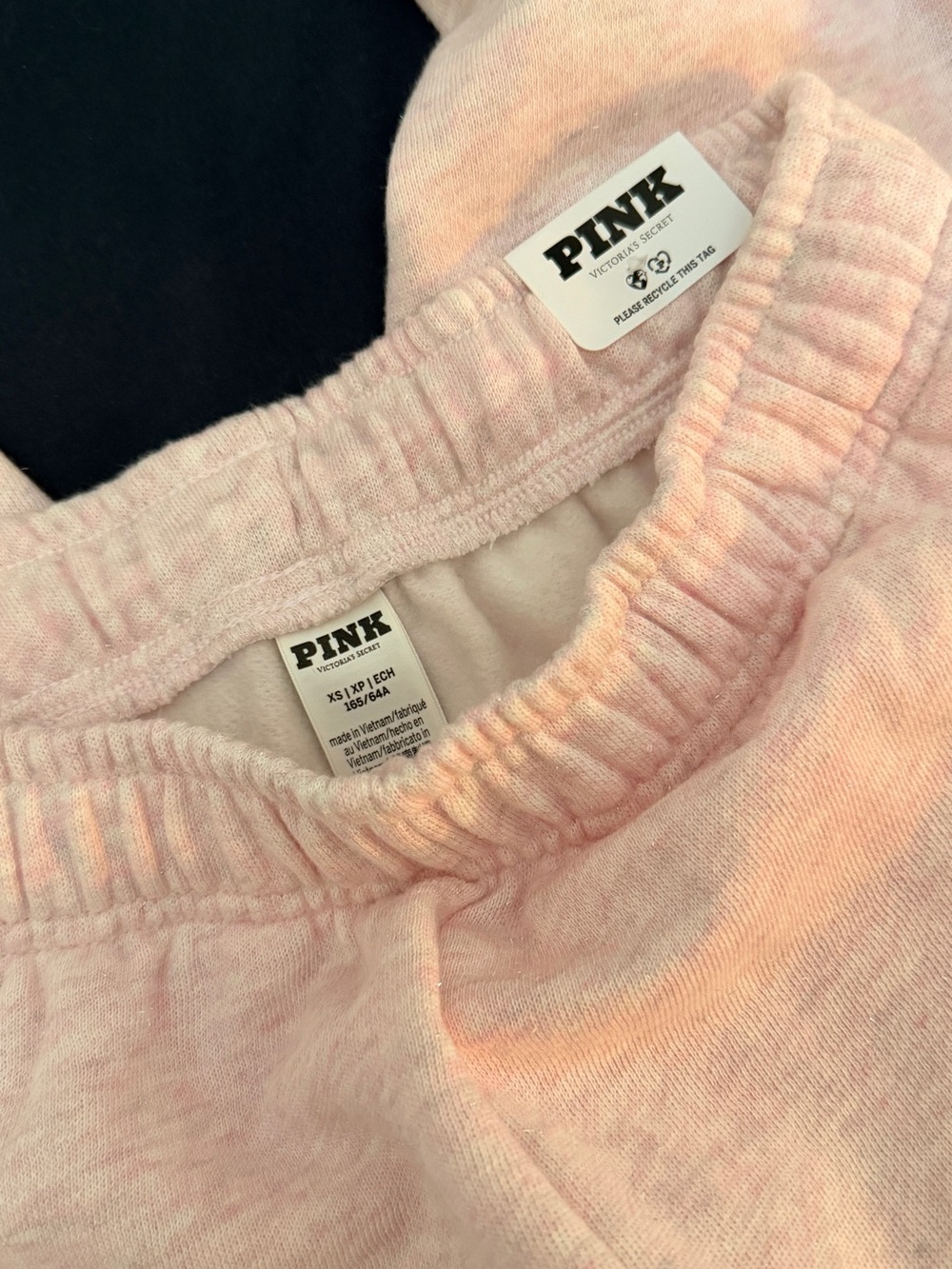 PINK by Victoria's Secret Light Pink Fleece Sweatpants NWT